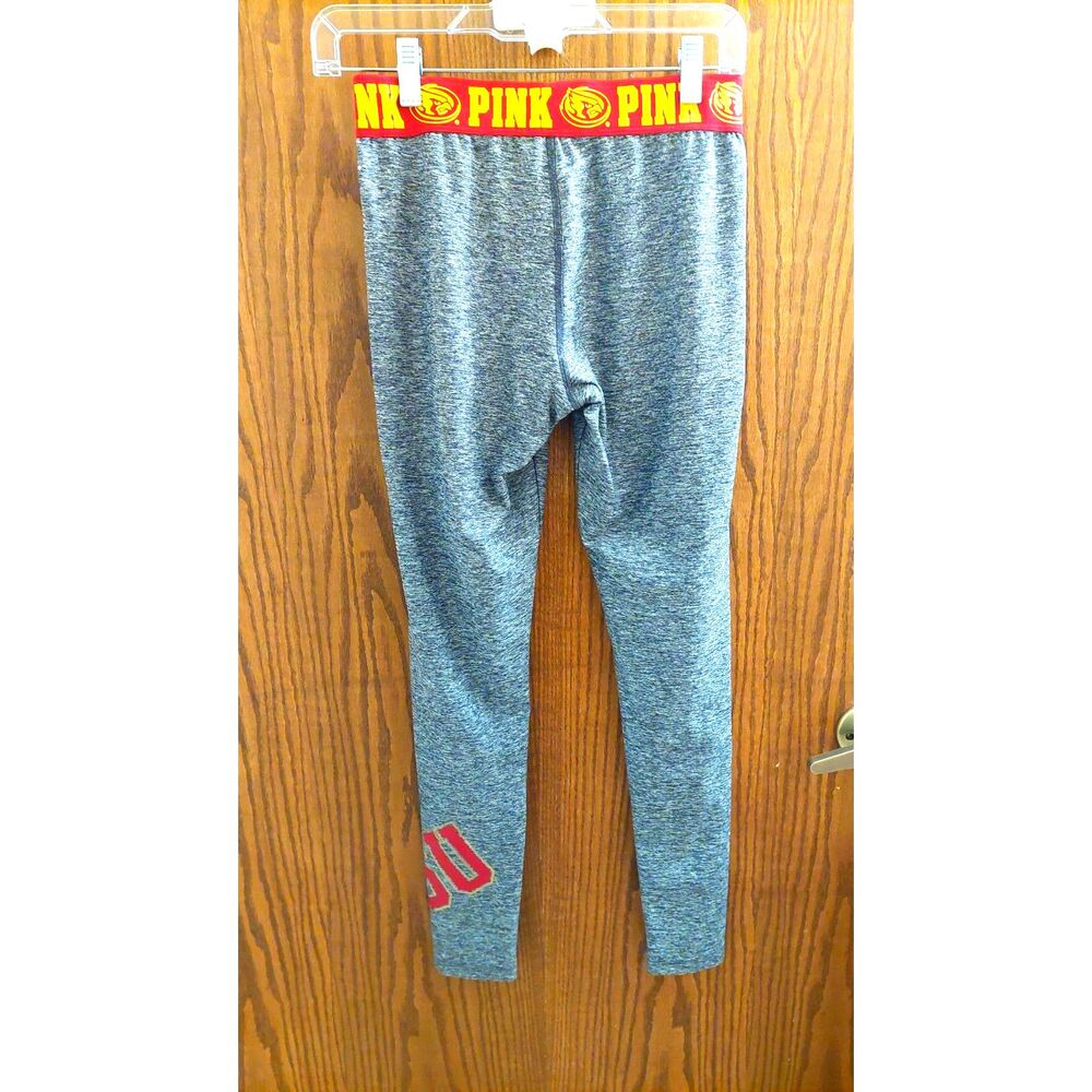 VS PINK Iowa State Cyclones Leggings Small Gray ISU